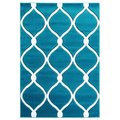 United Weavers Of America United Weavers of America 2050 11569 24 1 ft. 10 in. x 2 ft. 8 in. Bristol Rodanthe Turquoise Rectangle Accent Rug 2050 11569 24